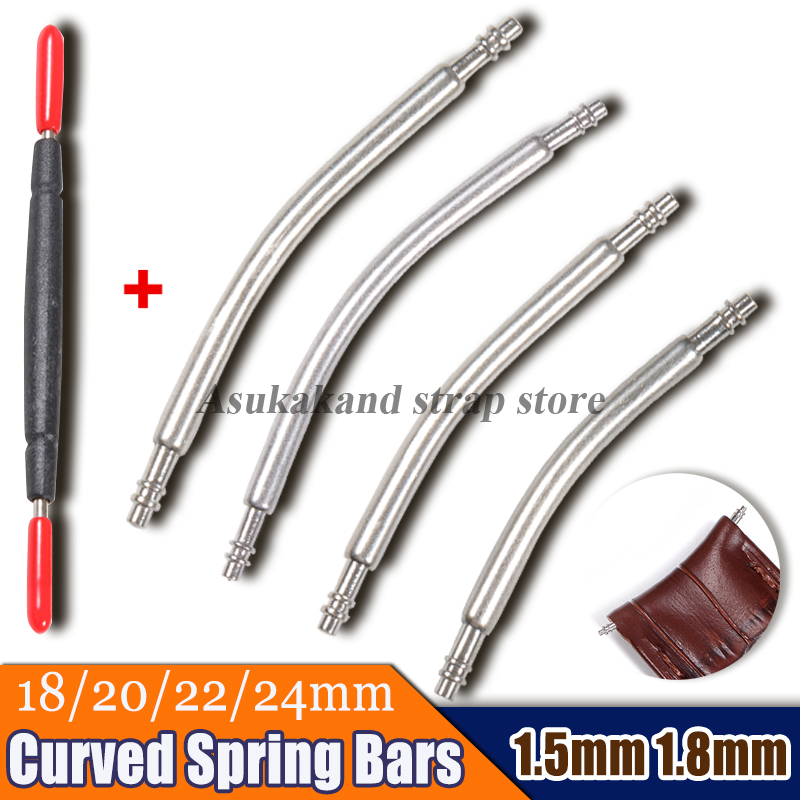 10pcs 1.5mm 1.8mm Diameter Sta - Curved Spring Bar incelemesi ve fiyatı