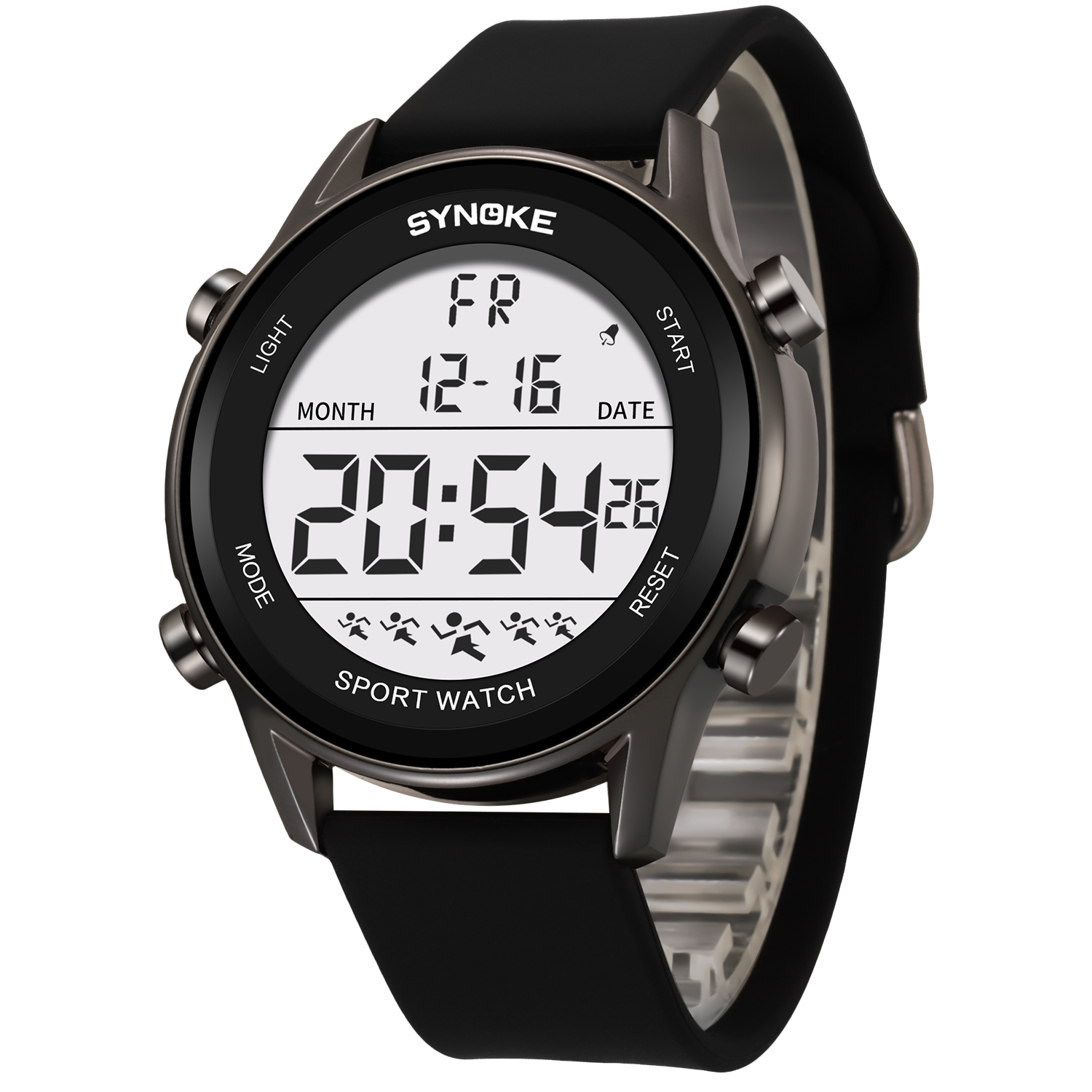 Digital Watches For Men Waterp - Rubber Strap Diver incelemesi ve fiyatı