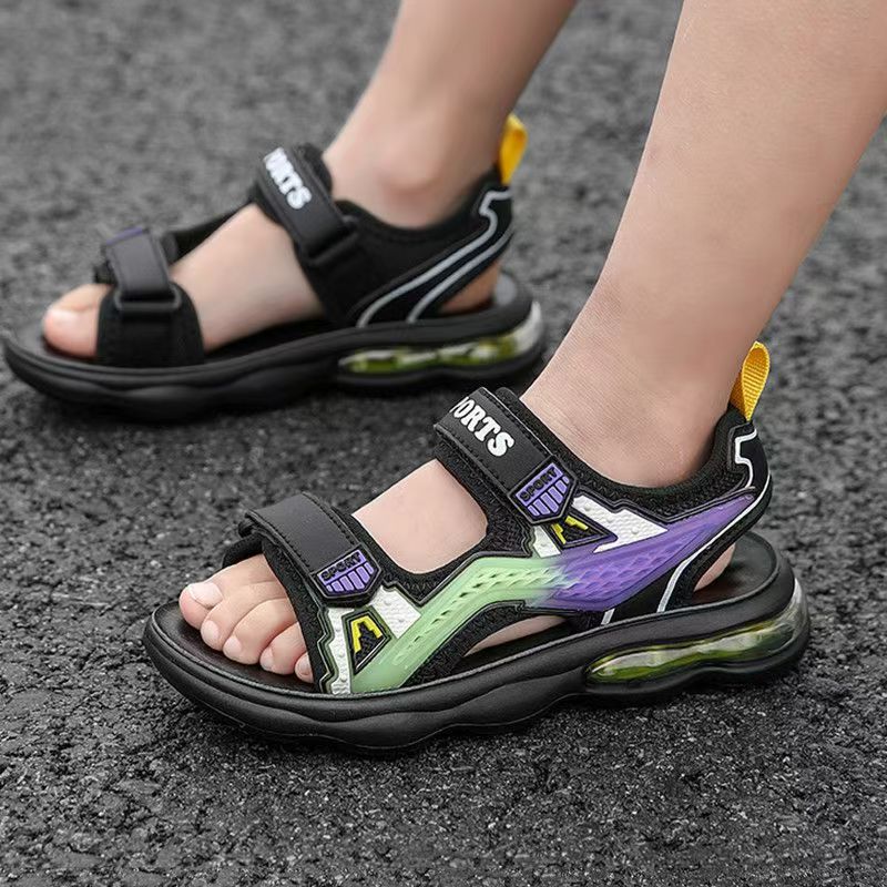 Children's Summer New Open Toe - Sport Loop Velcro incelemesi ve fiyatı