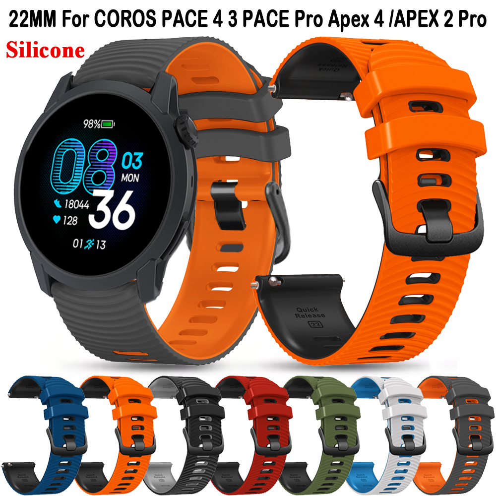 For COROS Apex 4 42mm/APEX 2 P - Silicone Watch Band 22Mm incelemesi ve fiyatı