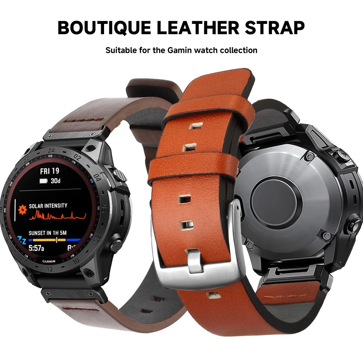 26mm 22mm Quick Fit Strap For  - Leather Strap Quick Release incelemesi ve fiyatı