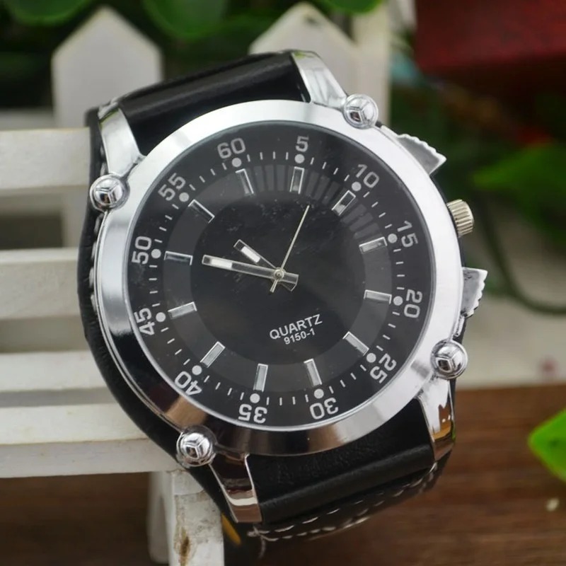 Fashion Brand Luxury Wristwatc - Leather Watch Band Men incelemesi ve fiyatı