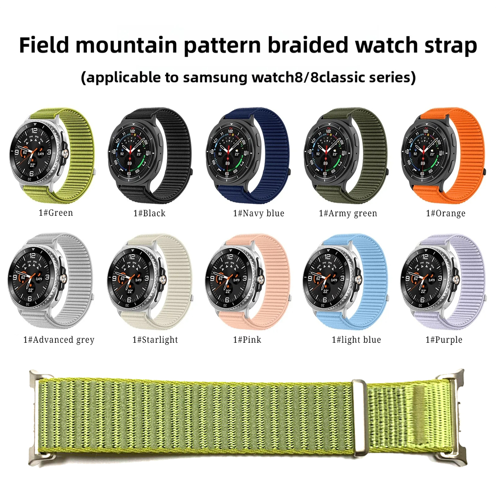 Wave Nylon Loop strap For Sams - Sport Loop Velcro incelemesi ve fiyatı