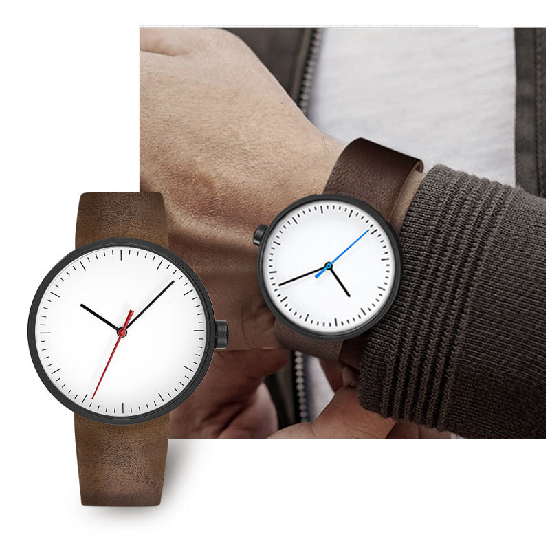 UTHAI Watch Men Simple Trendy  - Leather Watch Band Men incelemesi ve fiyatı